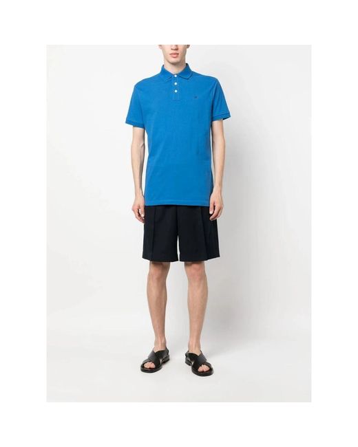 Polo Shirts Hackett de hombre de color Blue