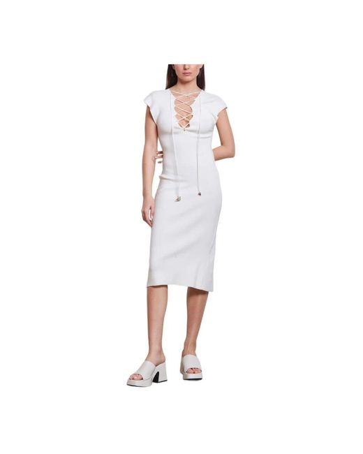 Akep White Midi Dresses