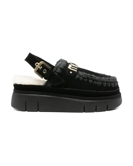 Clogs Mou de color Black