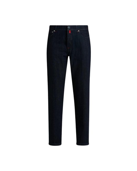 Kiton Blue Slim-Fit Jeans for men