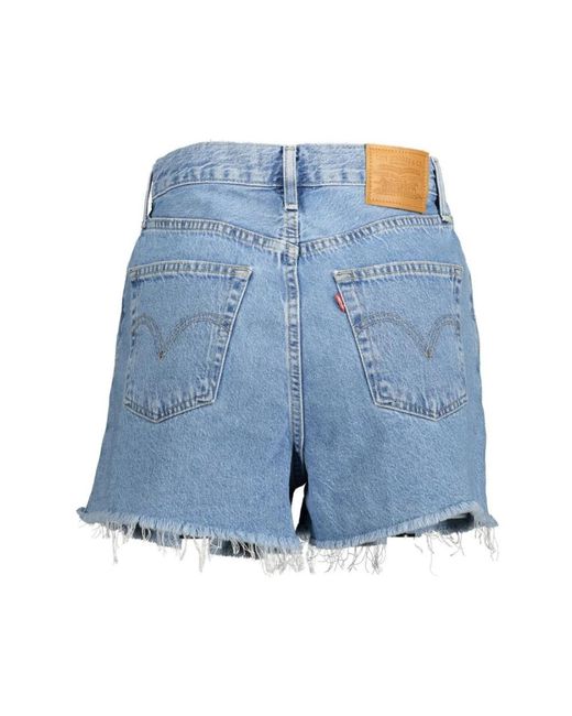 Levi's Blue Denim Shorts