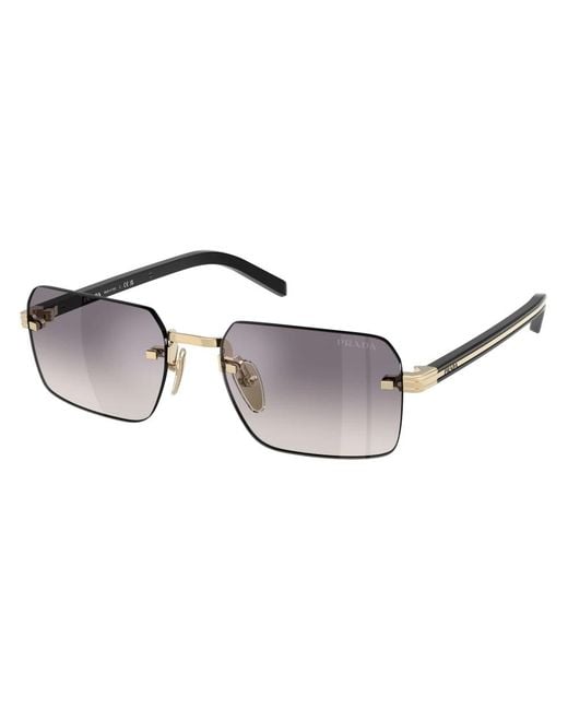 Prada Metallic Sunglasses for men