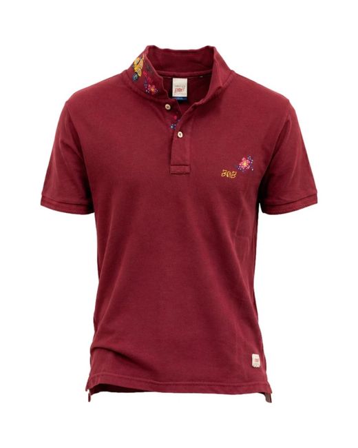Bob Red Polo Shirts for men