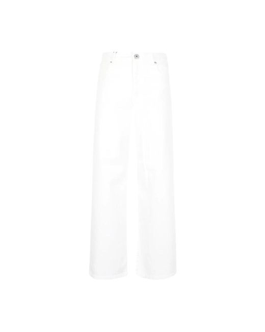 Weekend by Maxmara White Straight Jeans