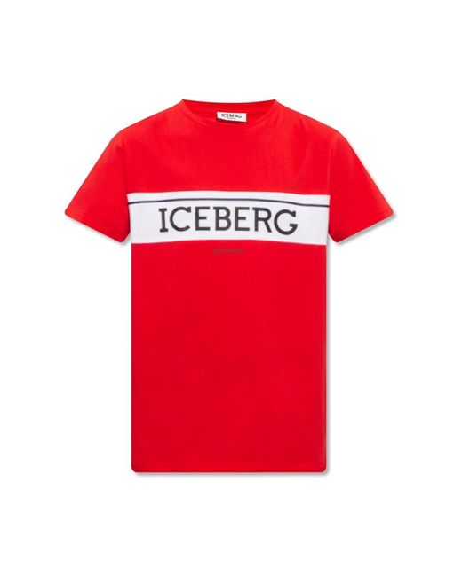Iceberg Red T-Shirts for men