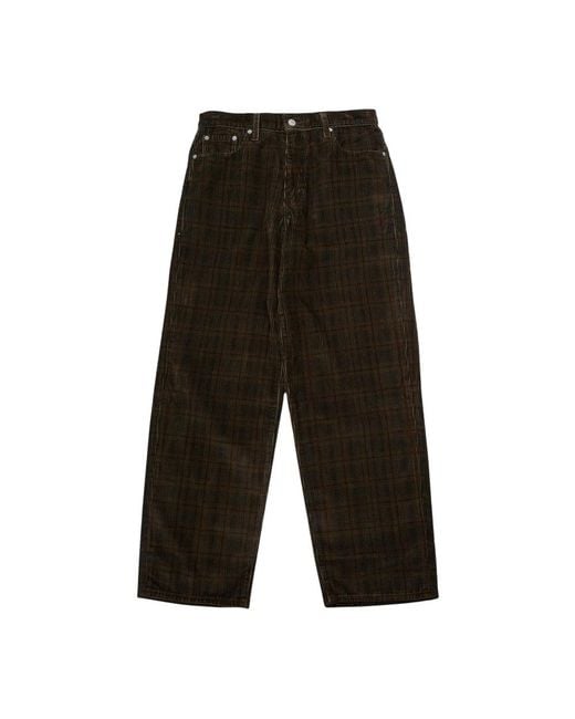 Levi's Straight Trousers in het Black voor heren