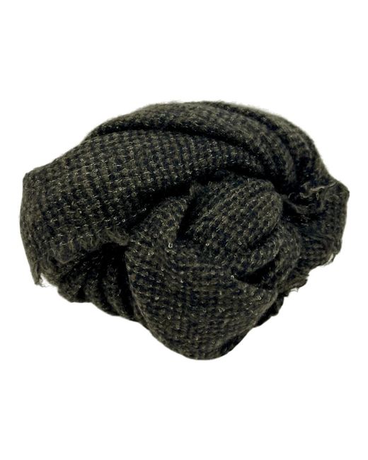 Faliero Sarti Black Winter Scarves