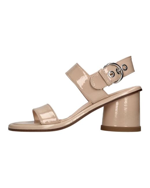 Agl Attilio Giusti Leombruni Pink High Heel Sandals