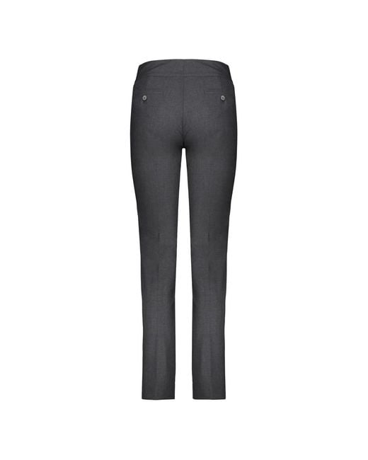 Herno Gray Slim-Fit Trousers
