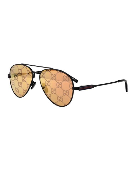 Gucci Brown Sunglasses for men