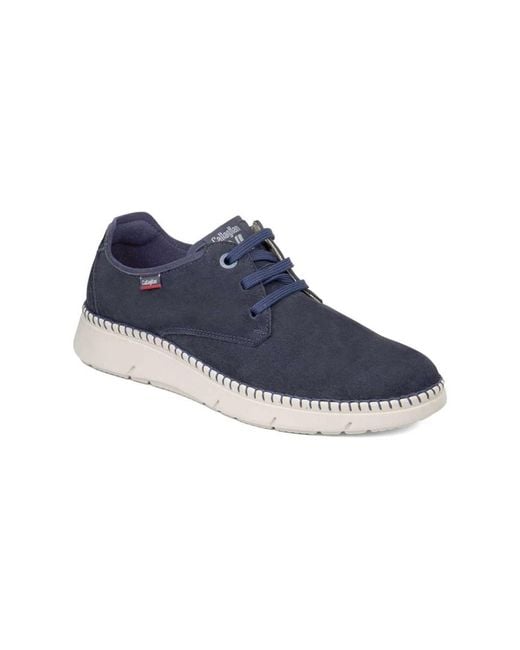 Sneakers circolari in blu navy di Callaghan in Blue da Uomo