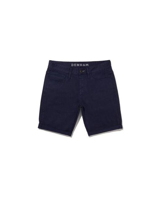 Denham Slim fit denim short in Blue für Herren