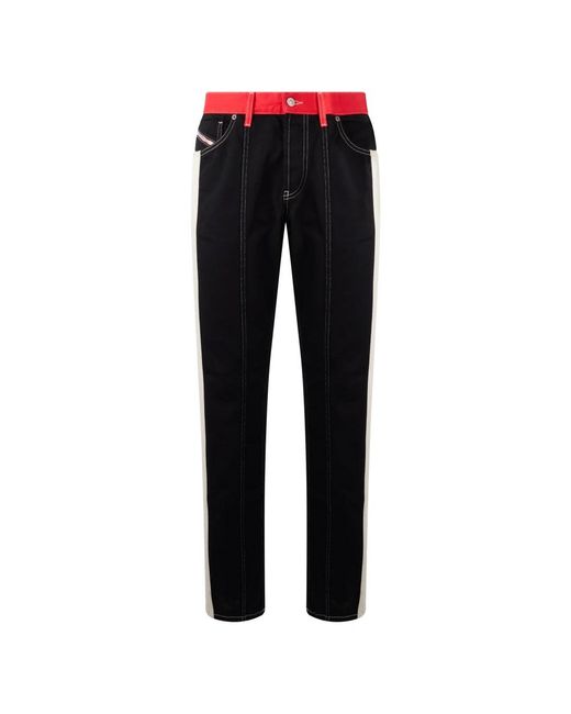 DIESEL Black Slim-Fit Jeans for men