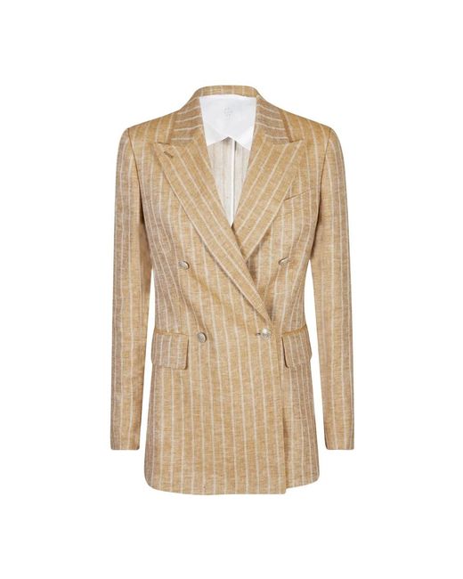 Eleventy Jassen ,Blazers in het Natural
