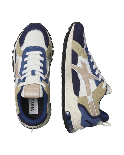 W6yz Blue Sneakers for men