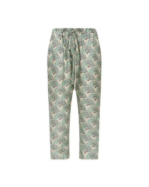 LaDoubleJ Broek Met Trekkoord in het Green