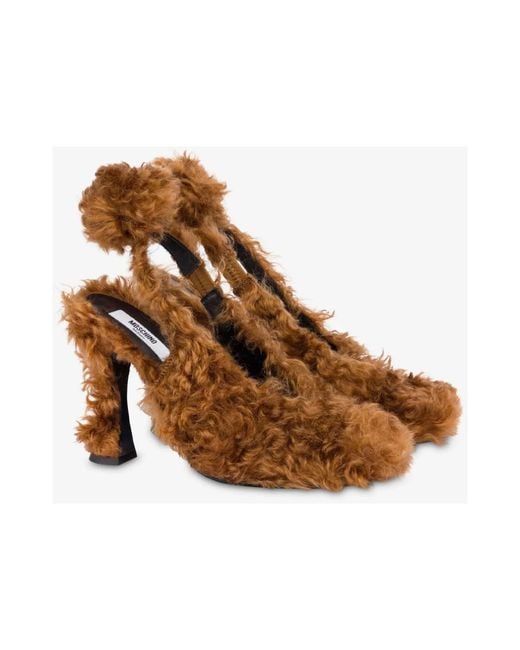 Moschino Brown Pumps