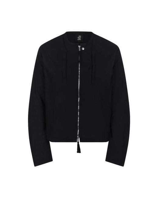 Thom Krom Cotton Jacket in het Black voor heren