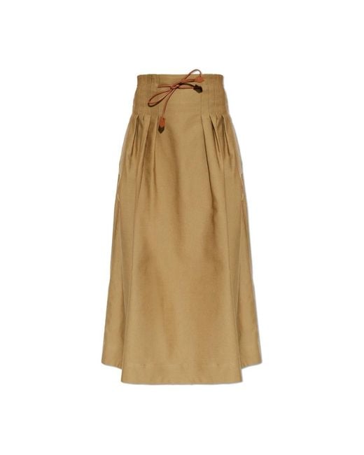 Max Mara Natural Midi Skirts