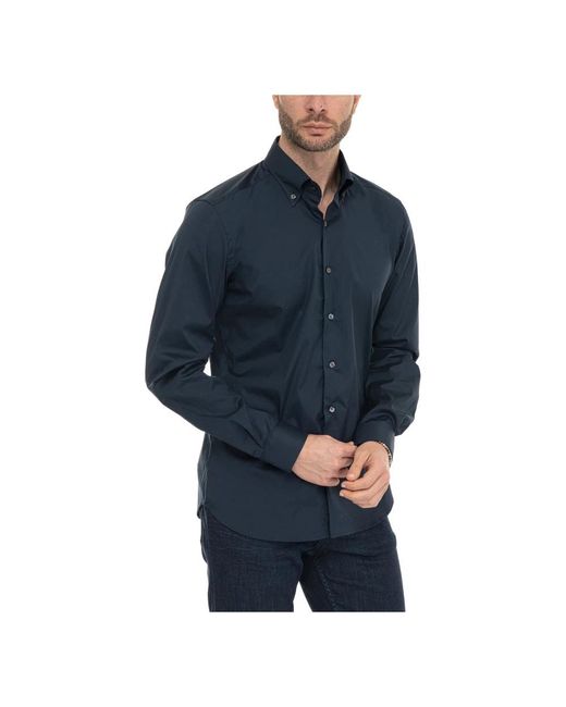 Fay Casual Overhemd in het Blue voor heren