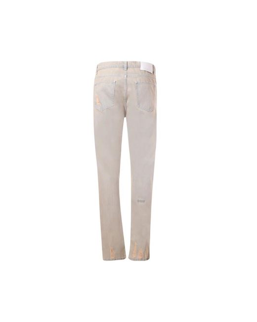 Jeans > slim-fit jeans MSGM pour homme en coloris Gray