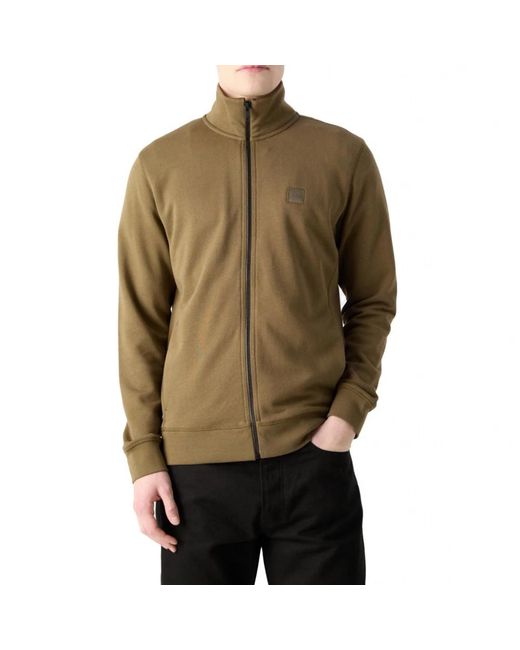 Zip-Throughs HUGO pour homme en coloris Green