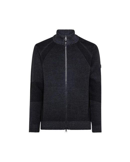 Peuterey Blue Zip-Throughs for men