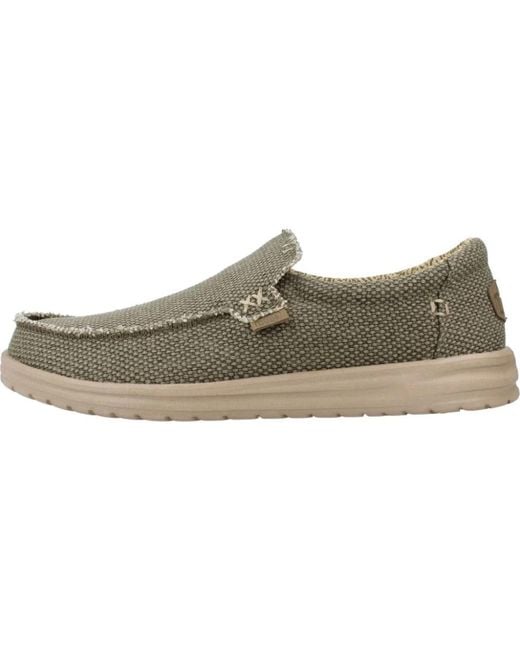 Loafers HeyDude pour homme en coloris Natural
