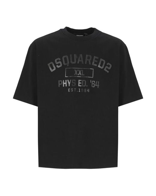 DSquared² Black T-Shirts for men