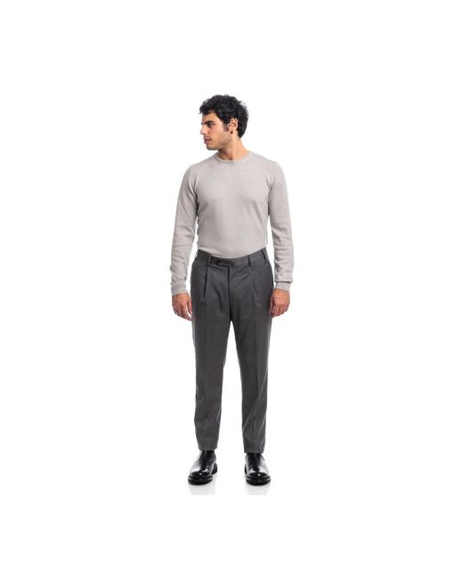 PT01 Gray Suit Trousers for men