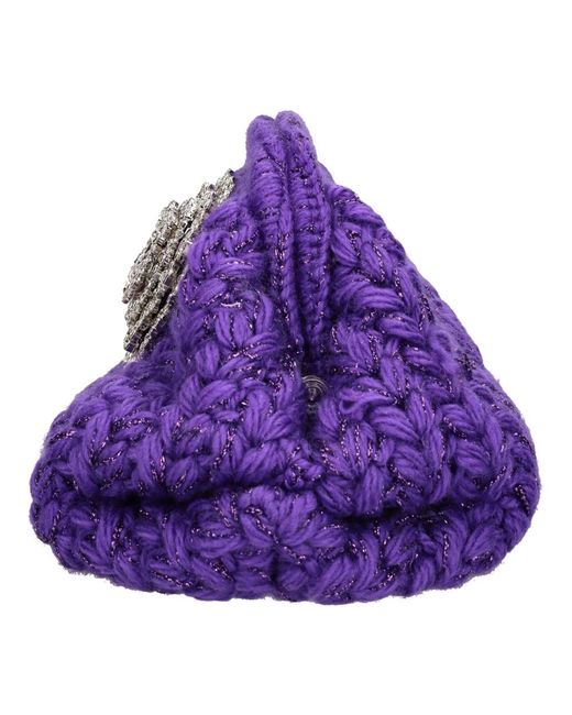 Gedebe Purple Clutches