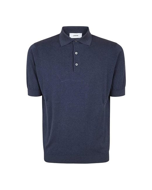 Lardini Blue Polo Shirts for men