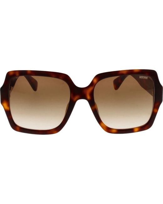 Moschino Brown Sunglasses