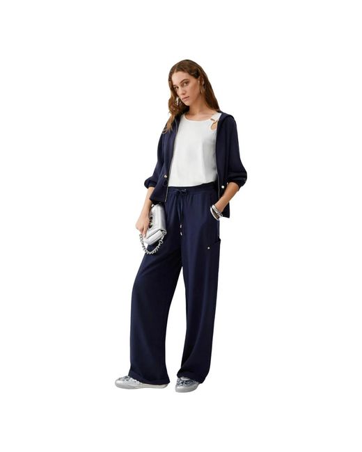 Liu Jo Blue Wide Trousers