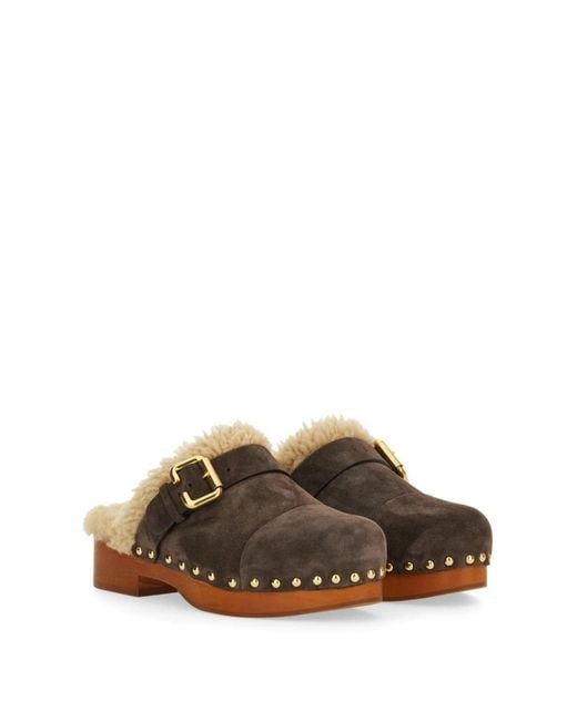 Clogs di Chloé in Brown