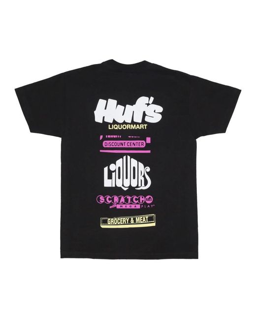 Huf Black T-Shirts for men