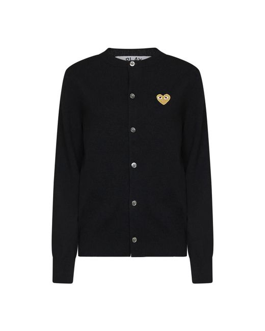 Cardigans COMME DES GARÇONS PLAY en coloris Black