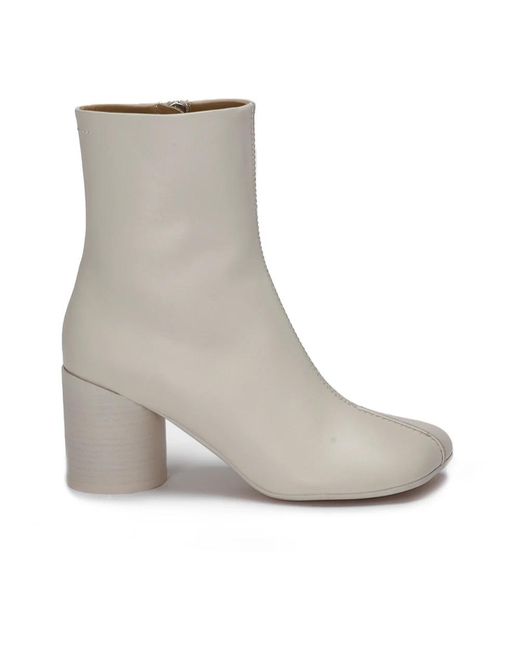 MM6 by Maison Martin Margiela Gray Heeled Boots