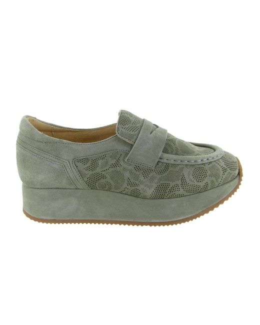 Loafers Softwaves en coloris Green