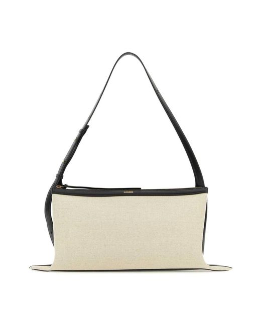 Jil Sander Metallic Shoulder bags