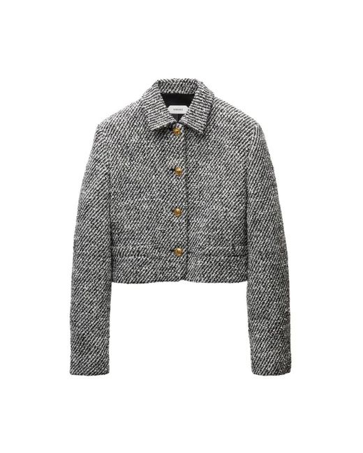 Versace Gray Light Jackets