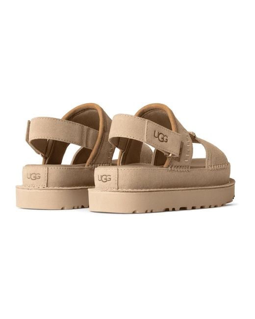 Flat Sandals di Ugg in Natural