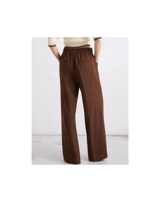 Marella Mlstarga Pantalone in het Brown