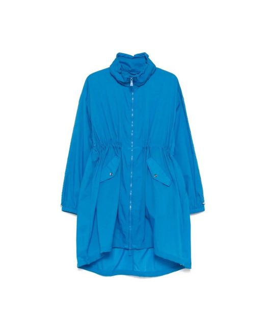 Add Jassen ,Blauw ,Stijlvolle Parka Jas in het Blue