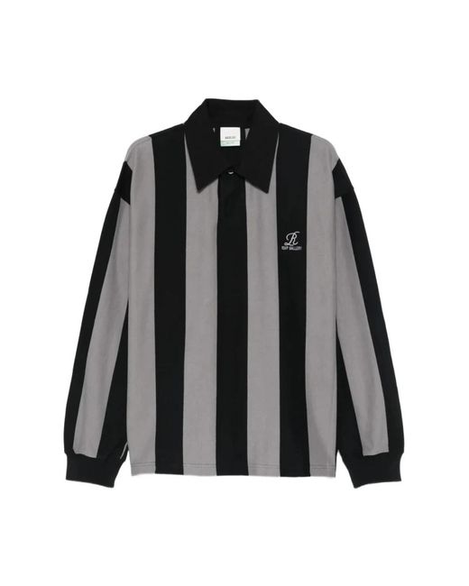Agolde Black Polo Shirts for men
