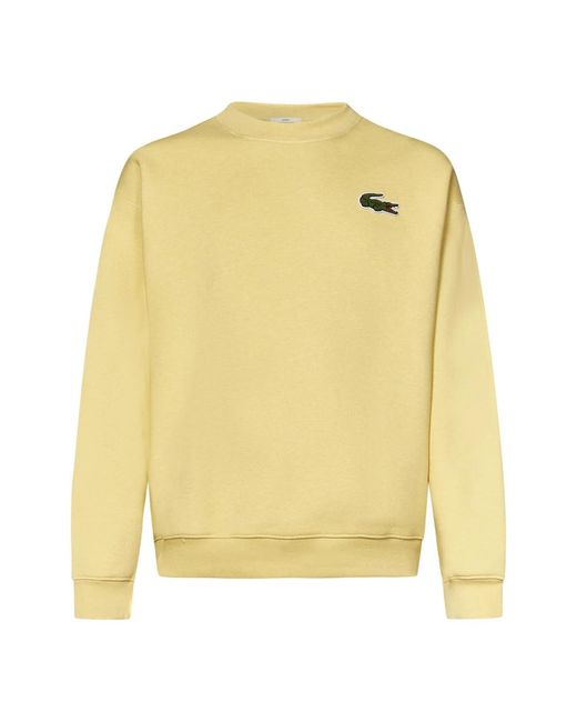 Sweatshirts di Lacoste in Yellow da Uomo