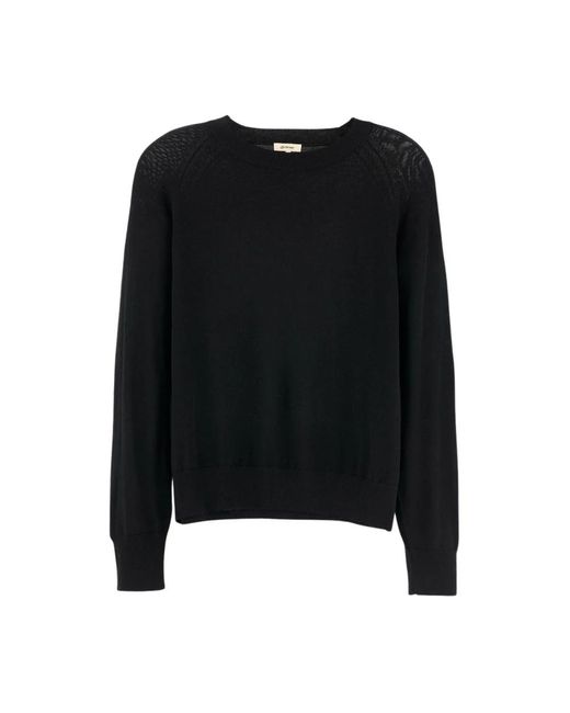 Bellerose Black Round-Neck Knitwear
