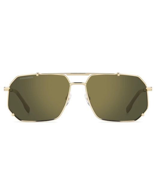 DSquared² D2 0175/S Zonnebril in het Metallic voor heren