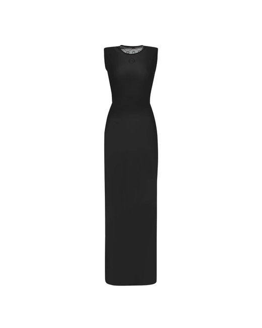 Maxi Dresses MARINE SERRE de color Black