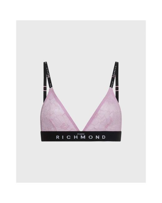 John Richmond Ondergoed ,Veelkleurig ,Twee-Pack Geborduurde Kanten Bh's in het Multicolor
